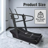 Kodiak Echo Commercial Curved Treadmill 81001