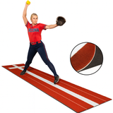 clay softball pitching mat jenny finch powerline stripe on white background