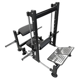 Echo Kodiak Echo Plate Loaded 3D Hip Thrust PL7017—ideal for core training at home or the gym, with padded seat and footplate.