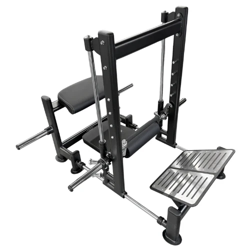 Echo Kodiak Echo Plate Loaded 3D Hip Thrust PL7017—ideal for core training at home or the gym, with padded seat and footplate.