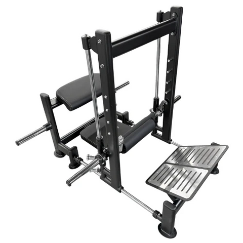 Echo Kodiak Echo Plate Loaded 3D Hip Thrust PL7017—ideal for core training at home or the gym, with padded seat and footplate.