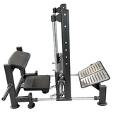 Echo Kodiak Echo Plate Loaded 3D Hip Thrust PL7017—sturdy metal frame and padded seat for effective gym workouts.