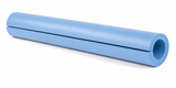 Kodiak Sports SafeFoam Premium Fence Padding, 3/4″ x 8′, blue foam tube with lengthwise slit on white background.
