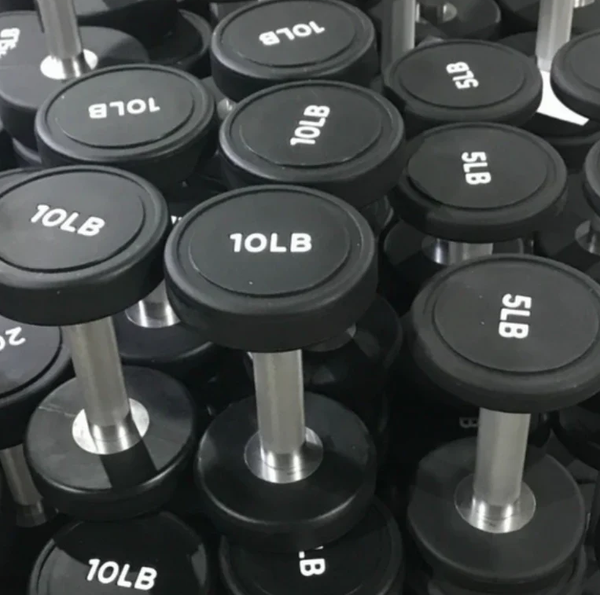Kodiak Echo Fitness Round Commercial Urethane Encased Dumbbell
