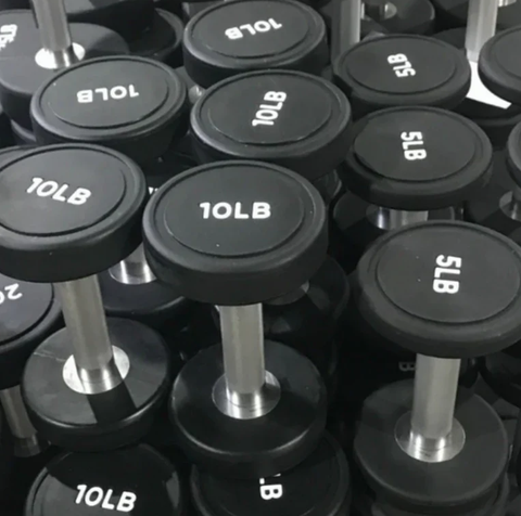 Kodiak Echo Fitness Round Commercial Urethane Encased Dumbbell