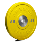 American Barbell Pro Urethane COLOR Bumper Plates (LBS)