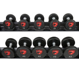 American Barbell Series 4 Round Commercial Urethane Encased Dumbbell