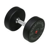 American Barbell Series 1 Round Heavy Commercial Urethane Encased Dumbbell