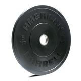 American Barbell Sport Rubber BLACK Bumper Plates (KG)