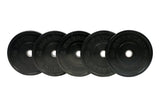 American Barbell Sport Rubber BLACK Bumper Plates (lbs)