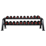 American Barbell Black Commercial Dumbbell Rack - 10 Pair