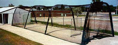 Batco Portable & Collapsible Batting Cage Frame & Net