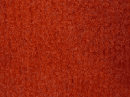 Close-up of Kodiak Sports' Carpet Bonded EVA Foam Rolls 6'W x 42'L, featuring a soft, textured red surface.