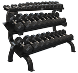 Troy VTX 3 Tier, 15 Pair Hex Dumbbell Rack GTDR-3