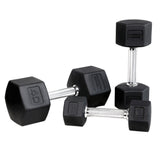 American Barbell Premium Rubber Pro Handle Hex Dumbbell
