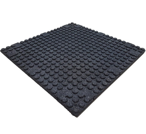 2' x 2' Kodiak Megatile Rubber Flooring Ultra Fitness – Kodiak