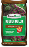 GroundSmart Rubber Mulch - 37.5lb Individual Bags (1875 lbs total)