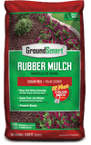 GroundSmart Rubber Mulch - 37.5lb Individual Bags (1875 lbs total)