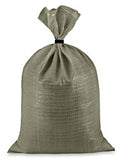 Woven Polypropylene Sandbags for Field Covers (100 Pack)