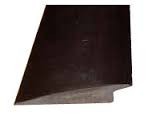 12'L x 3/8" Thick Kodiak Rubber Flooring Reducer Strip - Kodiak Sports, LLC