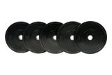 American Barbell Sport Rubber BLACK Bumper Plates (lbs)
