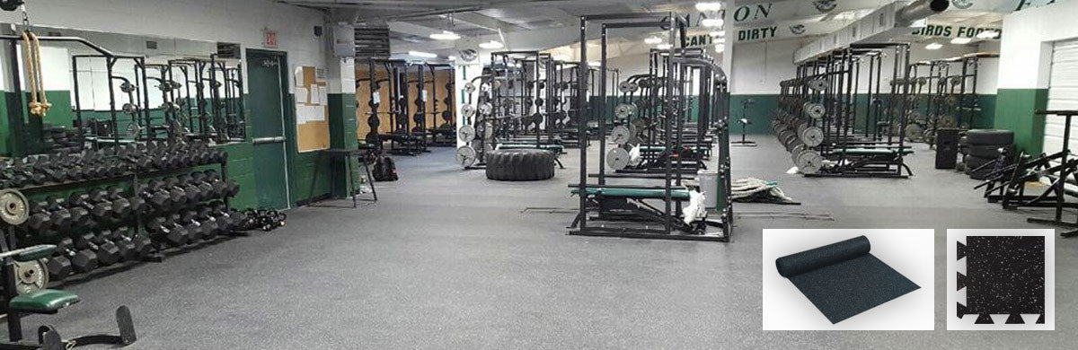 Rubber Fitness Flooring